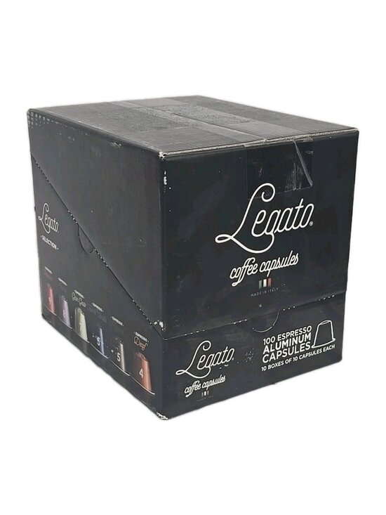 Legato Other - Legato Espresso Coffee Capsules Fortissimo 100 Count original line size